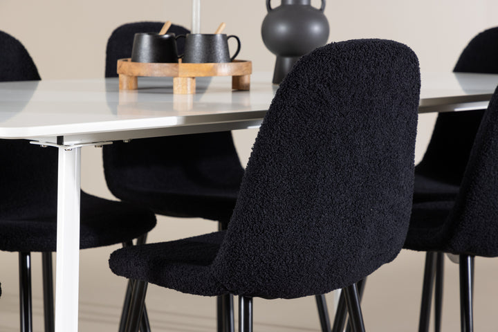 Polar & Silar Matgrupp Svart/Vit