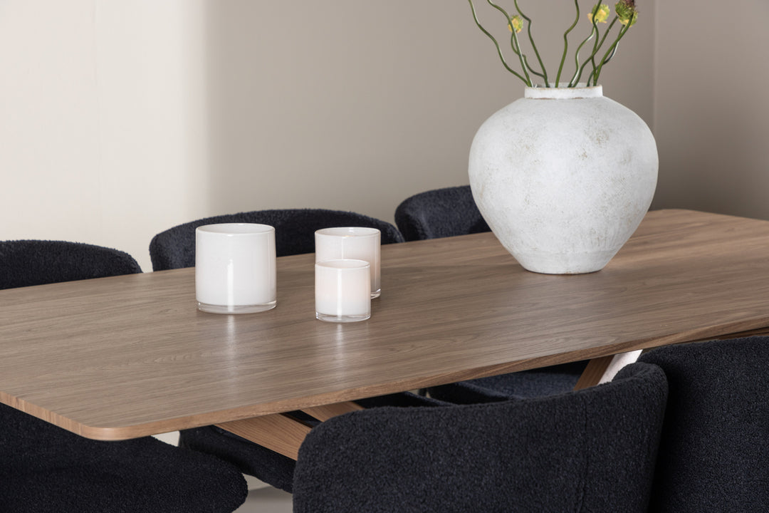 Piazza & Modesto Matgrupp Mocka/Svart