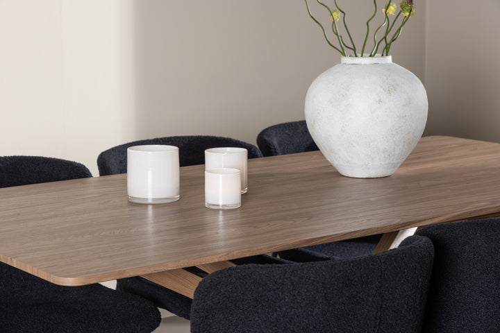 Piazza & Modesto Matgrupp Mocka/Svart