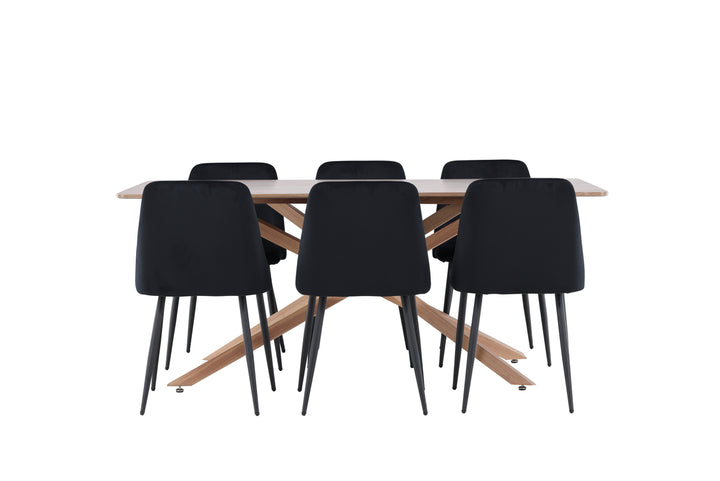 Night & Piazza Matgrupp Svart/Mocka