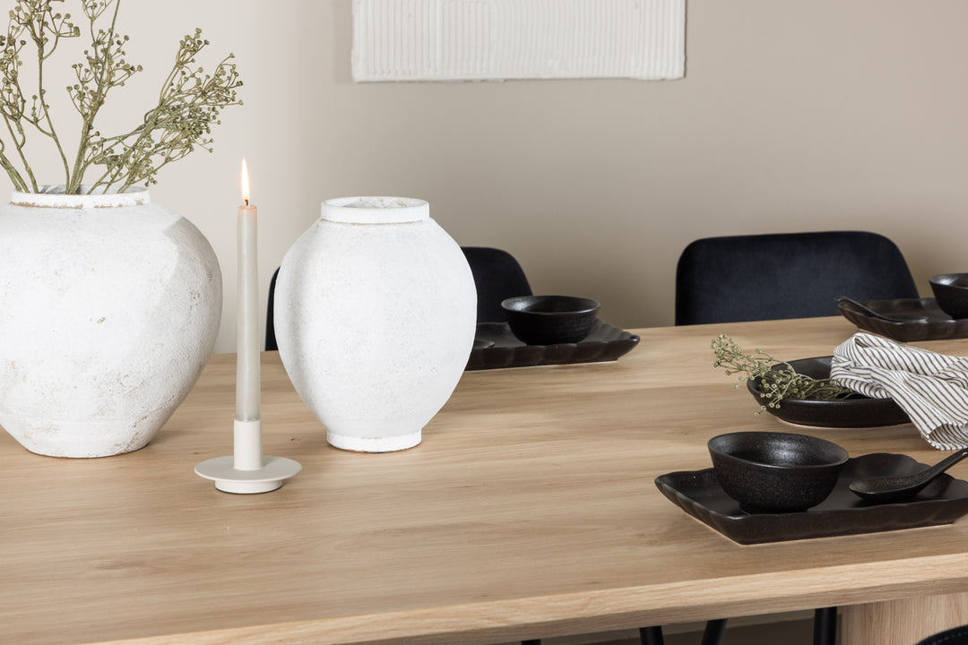 Night & Olivia Matgrupp Svart/Natur