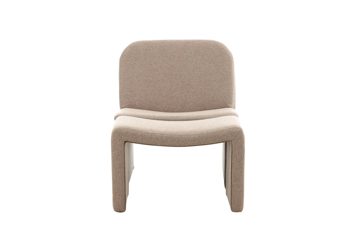 Bonn Fåtöljer Brun + Ottoman 45x46x70cm