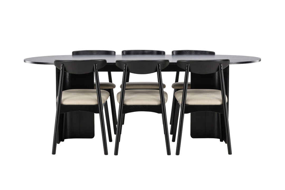 Ven & Tyresö Matgrupp Svart