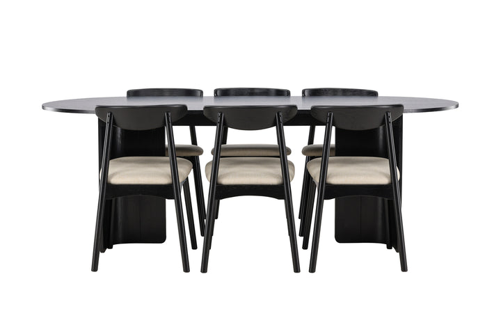 Ven & Tyresö Matgrupp Svart