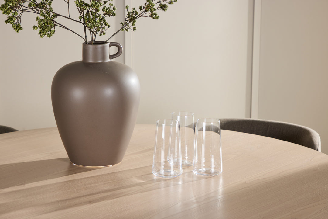 Edina & Flora Matgrupp Brun/Vitputsad