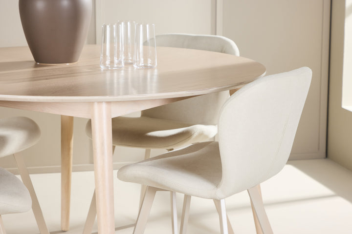 Flora & Lilja Matgrupp Vitputsad/Beige