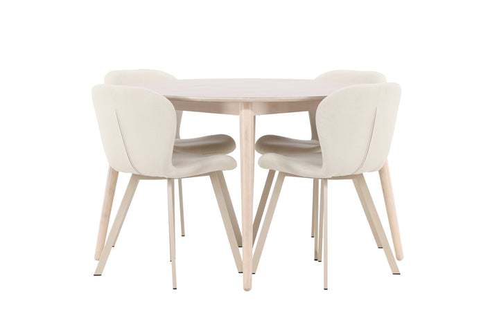 Flora & Lilja Matgrupp Vitputsad/Beige