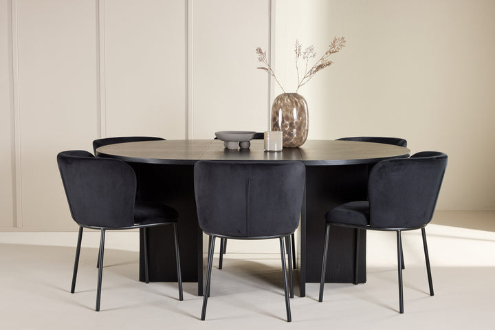 Edina & Strada Matgrupp Svart