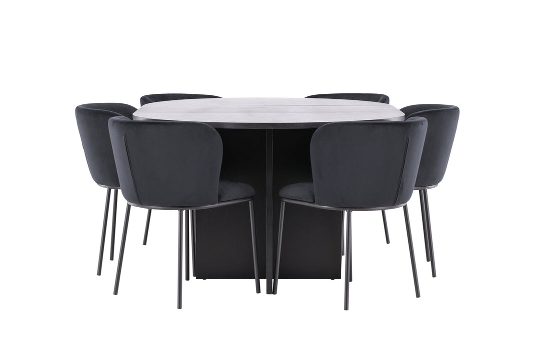 Edina & Strada Matgrupp Svart