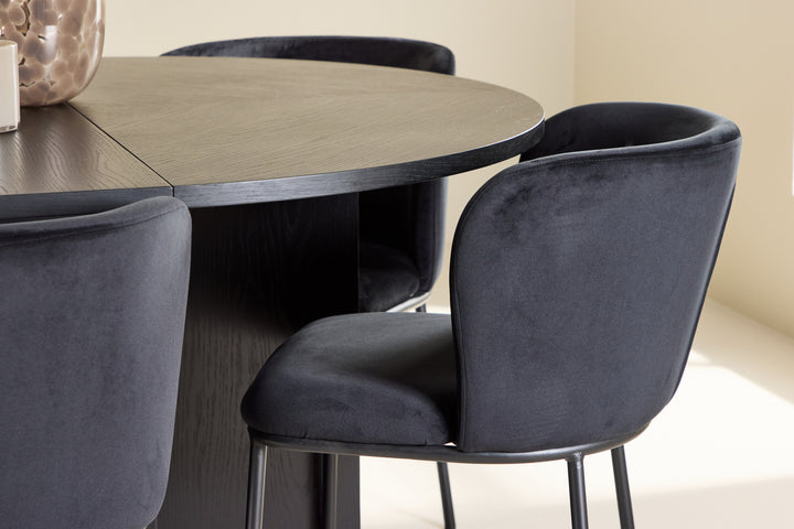 Edina & Strada Matgrupp Svart