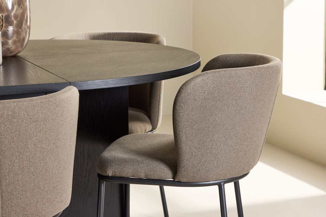 Edina & Strada Matgrupp Brun/Svart