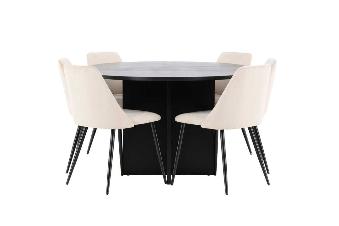 Night & Strada Matgrupp Beige/Svart