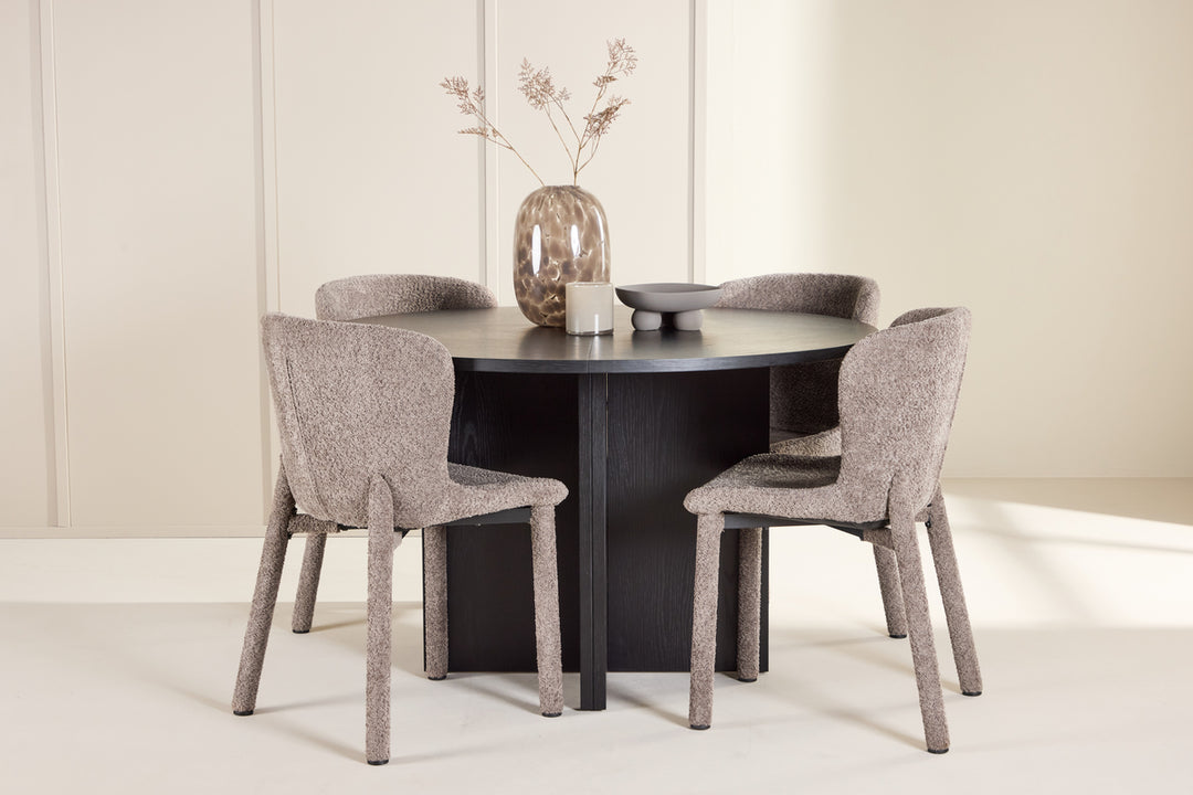 Strada & Astoria Matgrupp Svart/Brun