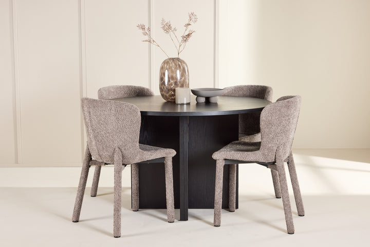 Strada & Astoria Matgrupp Svart/Brun