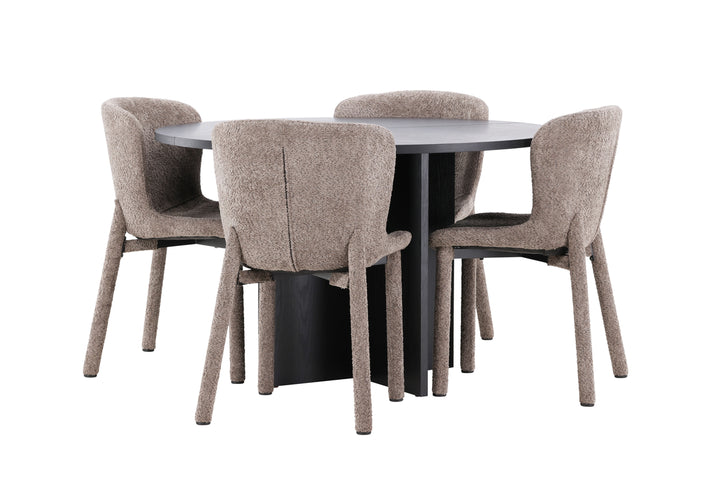 Strada & Astoria Matgrupp Svart/Brun