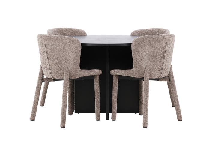 Strada & Astoria Matgrupp Svart/Brun