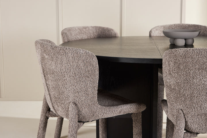 Strada & Astoria Matgrupp Svart/Brun