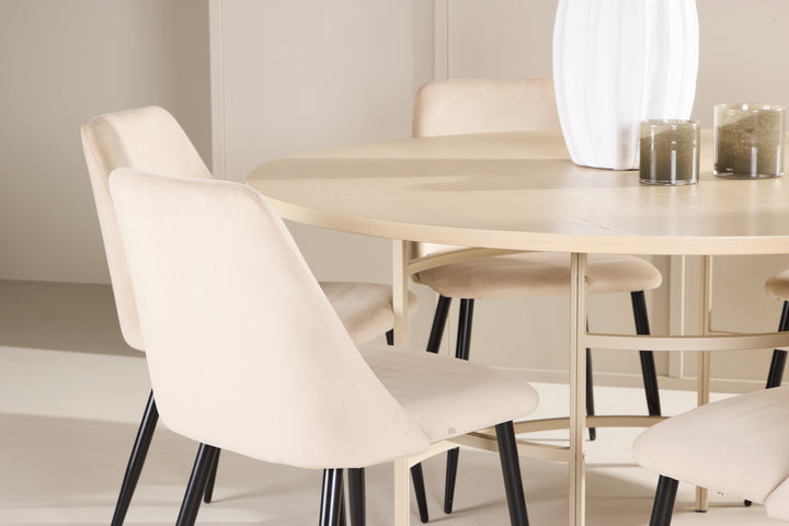 Night & Copenhagen Matgrupp 2 Beig/Vitputsad