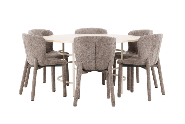 Copenhagen & Astoria Matgrupp Vitputsad/Brun