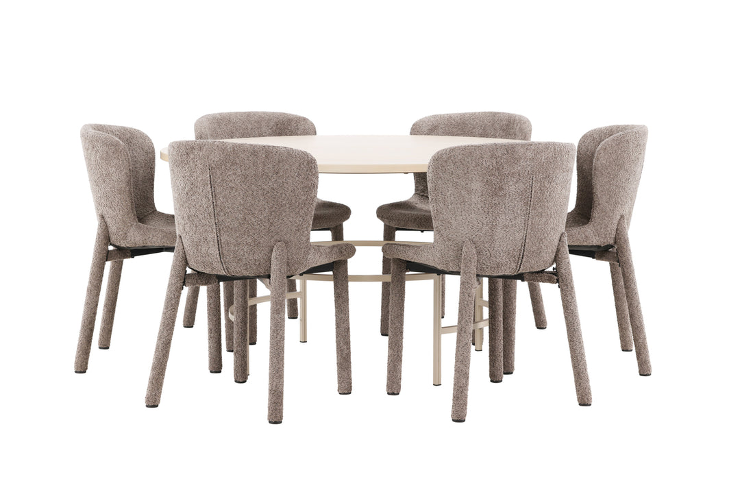 Copenhagen & Astoria Matgrupp Vitputsad/Brun