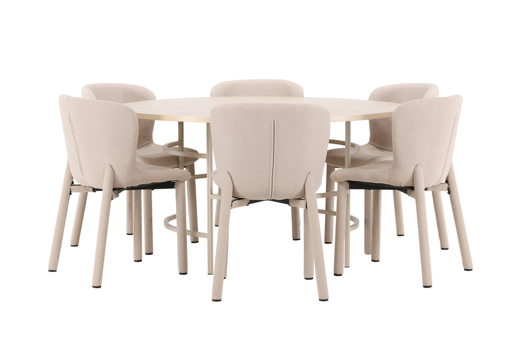 Copenhagen & Astoria Matgrupp Vitputsad/Beige