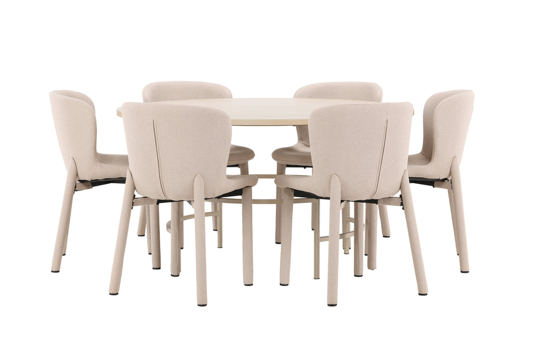 Copenhagen & Astoria Matgrupp Vitputsad/Beige