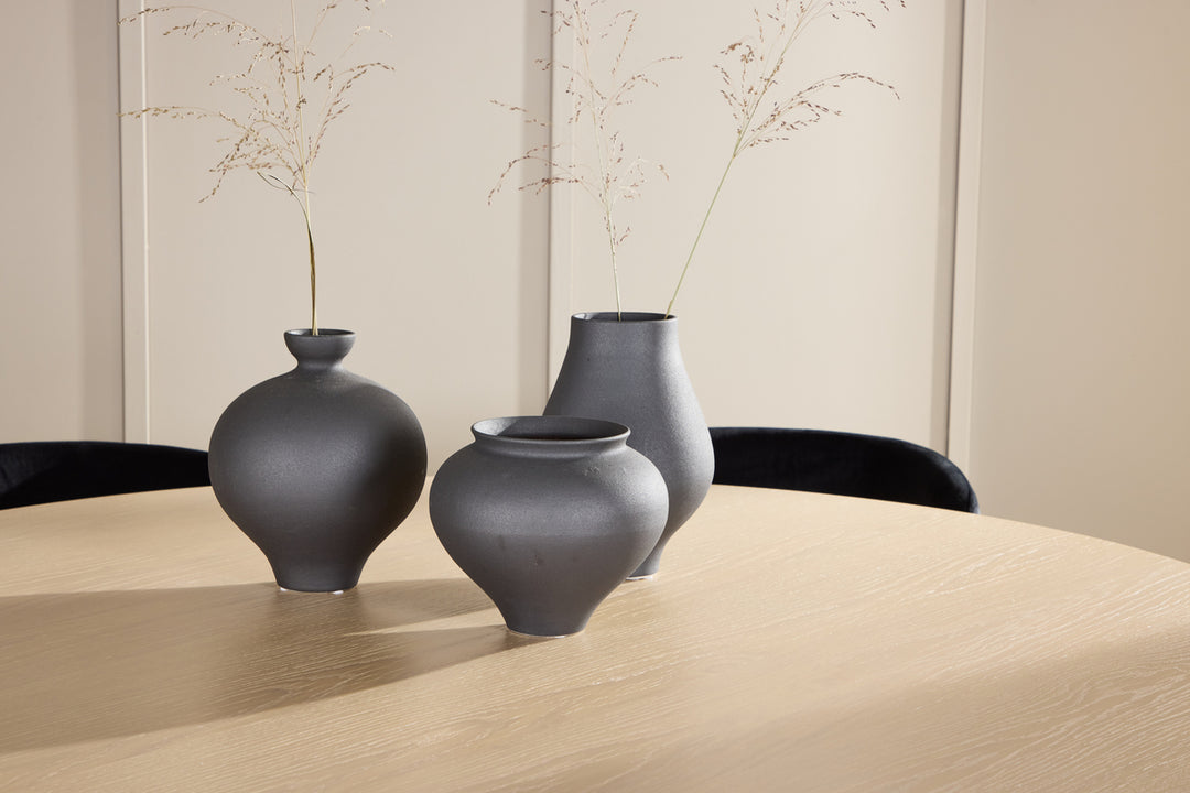 Edina & Copenhagen Matgrupp Svart/Vitputsad