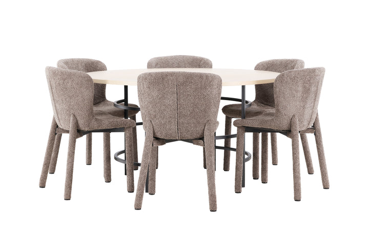 Copenhagen & Astoria Matgrupp Vitputsad/Brun