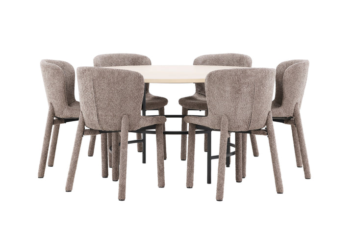 Copenhagen & Astoria Matgrupp Vitputsad/Brun