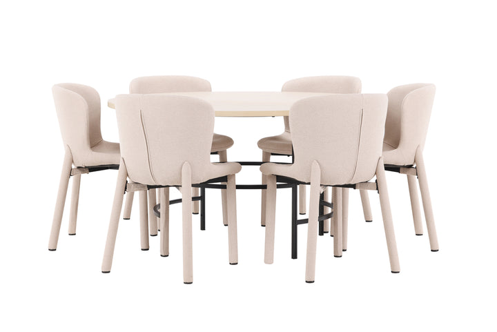 Copenhagen & Astoria Matgrupp Vitputsad/Beige