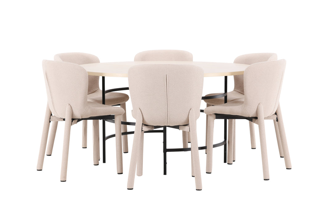 Copenhagen & Astoria Matgrupp Vitputsad/Beige