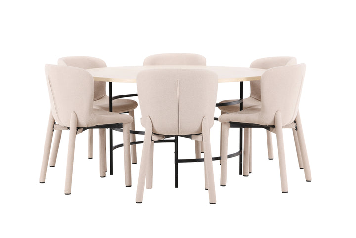 Copenhagen & Astoria Matgrupp Vitputsad/Beige