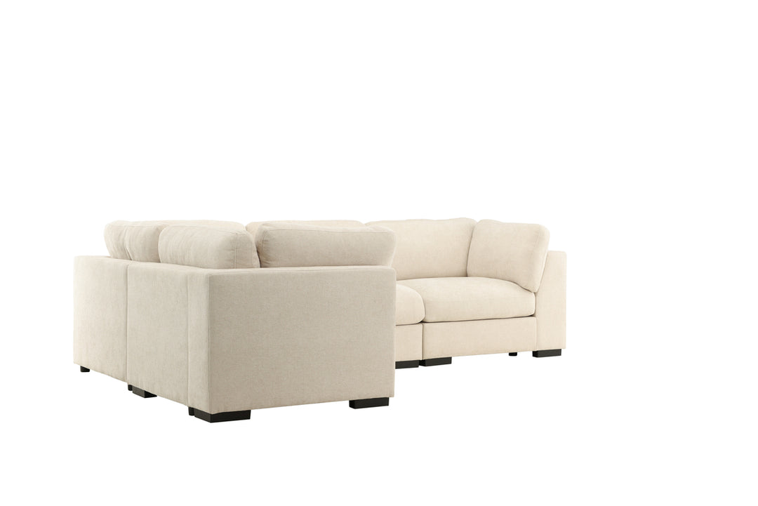 Salerno Hörnsoffa Beige