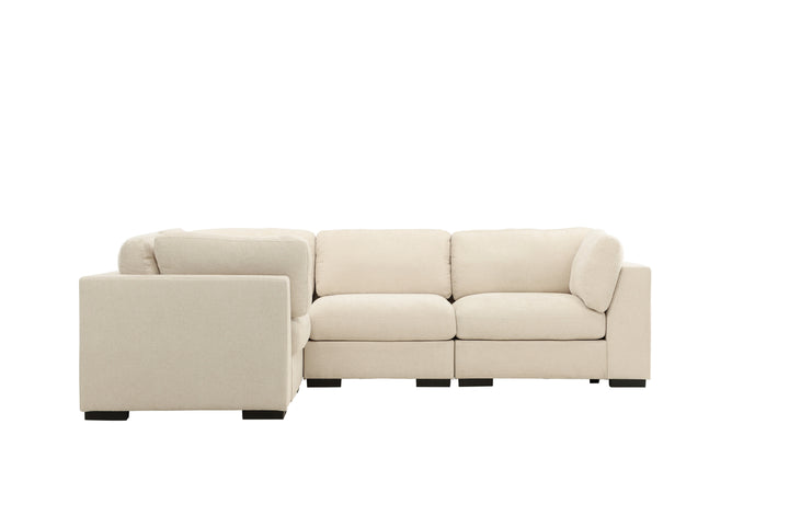 Salerno Hörnsoffa Beige