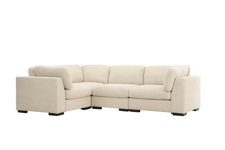 Salerno Hörnsoffa Beige