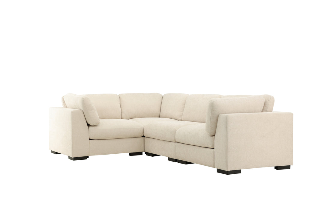 Salerno Hörnsoffa Beige
