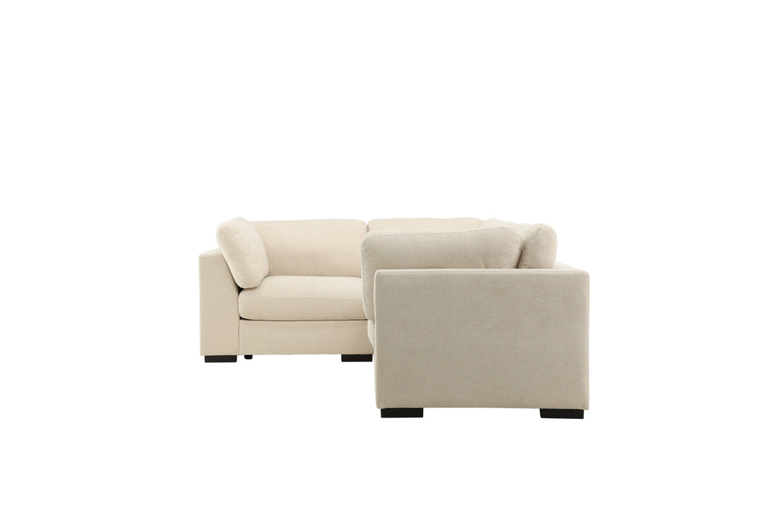 Salerno Hörnsoffa Beige