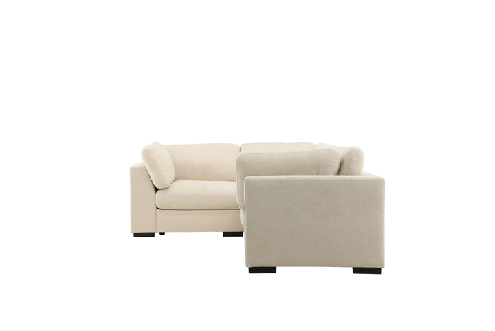 Salerno Hörnsoffa Beige