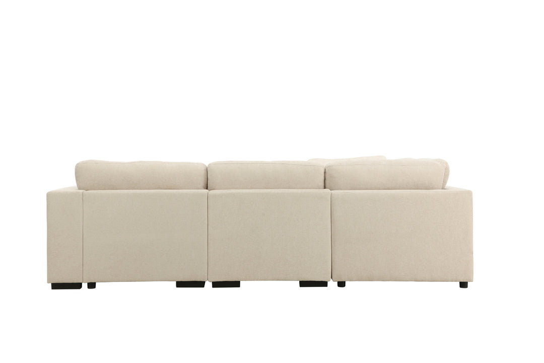Salerno Hörnsoffa Beige