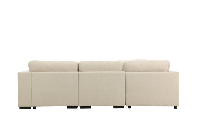 Salerno Hörnsoffa Beige