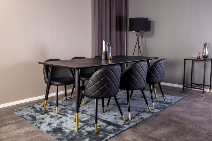 Dipp & Velvet Matgrupp Svart