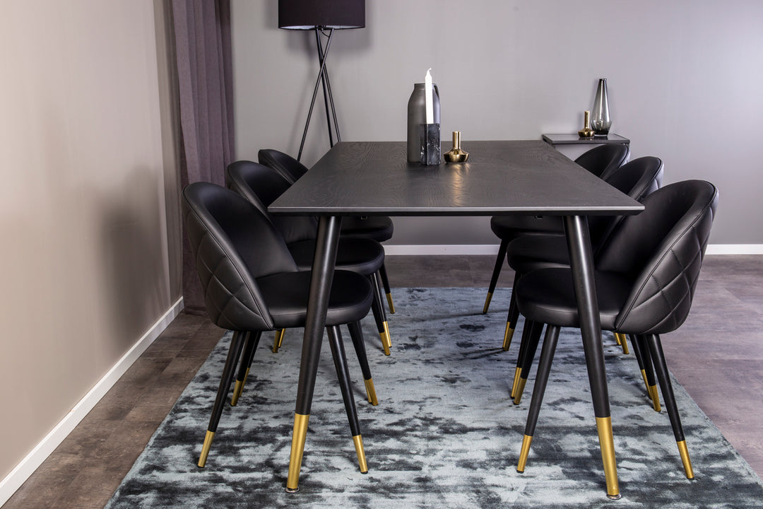 Dipp & Velvet Matgrupp Svart